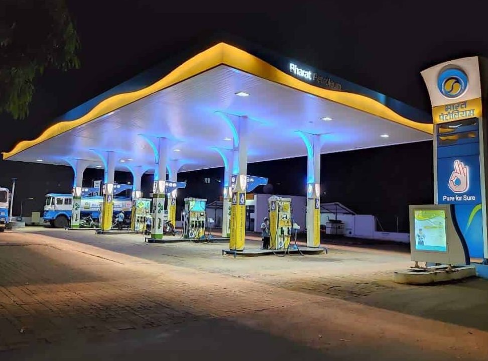 bharat petroleum fuel station