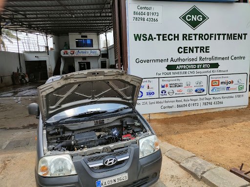 WSA Tech CNG Retrofittment Center/ CNG Conversion