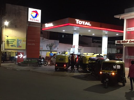 Total Gas Vishnu Vimal Agency auto Lpg station