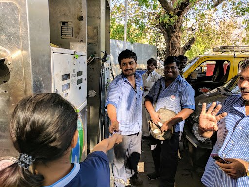 Mahanagar Gas CNG Station