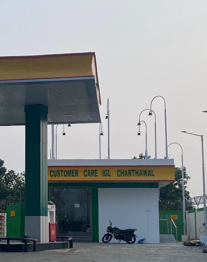 Igl CNG pump Charthawal