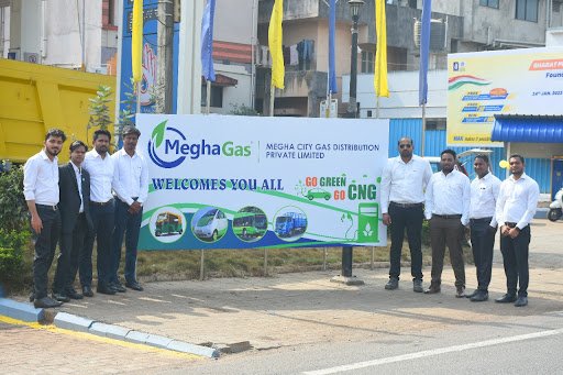 MeghaGas CNG Station MeghaGas CNG Station