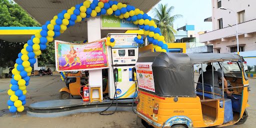 Bharat Petroleum, Petrol Pump -Srinivasa Automobiles