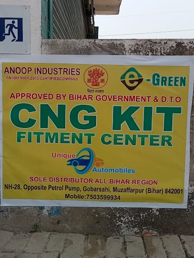 Govt. Approved CNG KIT Fitment Center muzaffarpur (UNIQUE AUTOMOBILES)