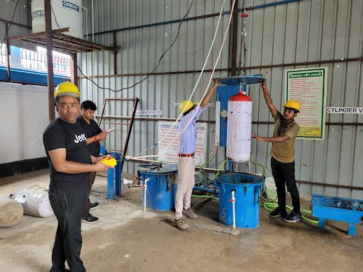 Pathak Ji CNG Cylinder Testing Station