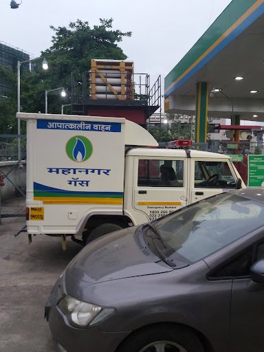 Mahanagar Gas CNG pump, Kamraj Nagar