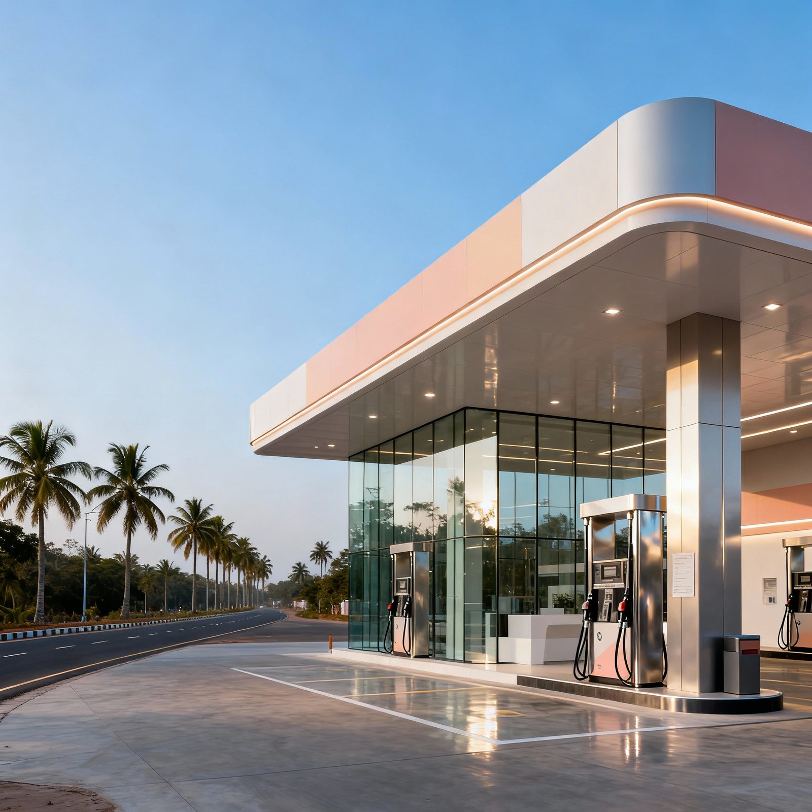 Puducherry Beach Sunrise | Scenic Coastal View in South India