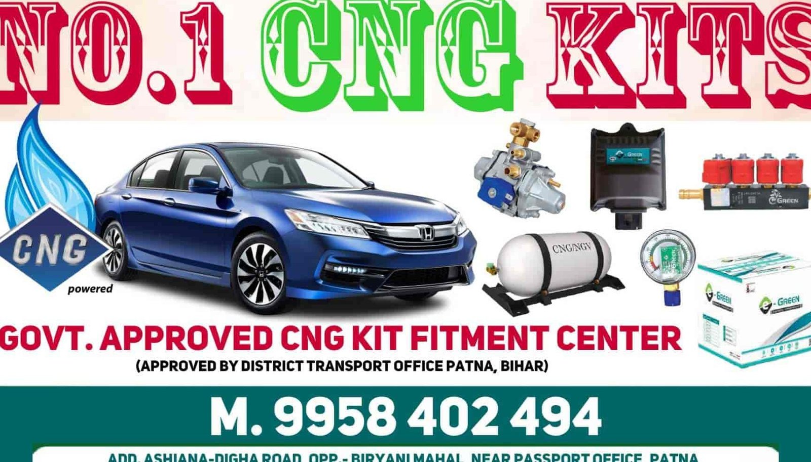 govt approved cng kit fitment center patna unique automobiles